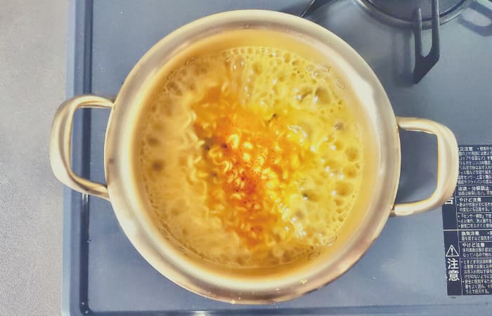 リアルチーズラーメンの作り方と味